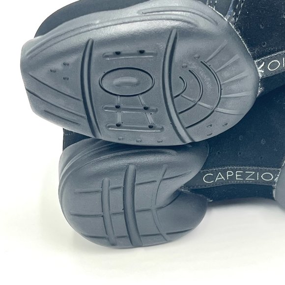 Capezio Girls Kids Size 2 DS24 Rockit Black Split Sole Dance‎ Sneakers Shoes - Picture 10 of 12